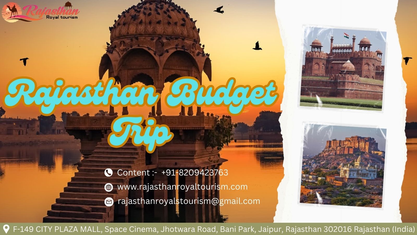 rajasthan budget trip